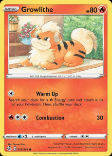 032/264 Growlithe - Fusion Strike