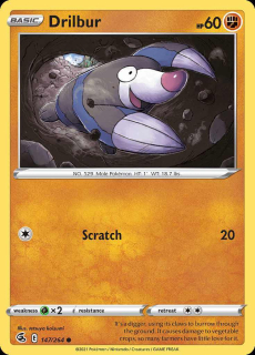 147/264 Drilbur - Fusion Strike
