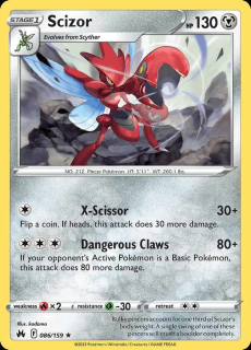 086/159 Scizor - Crown Zenith