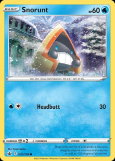 035/198 Snorunt - Chilling Reign