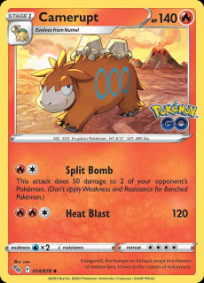 014/078 Camerupt - Pokémon GO