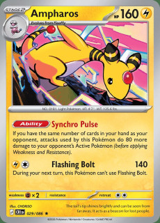 029/086 HOLO Ampharos - Chaos Rising