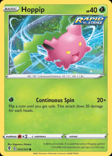 002/203 Hoppip - Evolving Skies