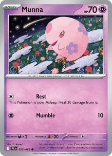 035/086 REVERSE HOLO Munna - Black Bolt