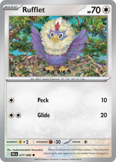 077/086 Rufflet - Black Bolt