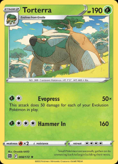 008/172 HOLO Torterra - Brilliant Stars