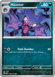 056/091 Haunter - Paldean Fates