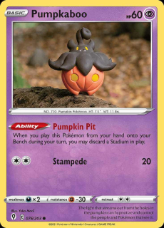 076/203 Pumpkaboo - Evolving Skies