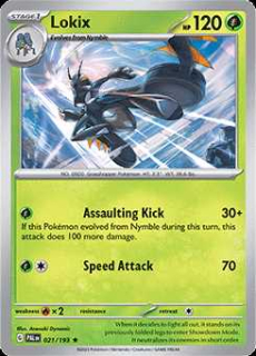 021/193 REVERSE HOLO Lokix - Paldea Evolved
