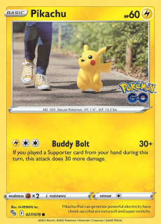 027/078 Pikachu - Pokémon GO