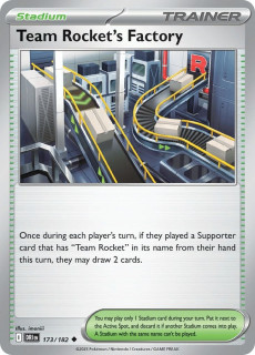 173/182 Team Rocket's Factory - Destined Rivals