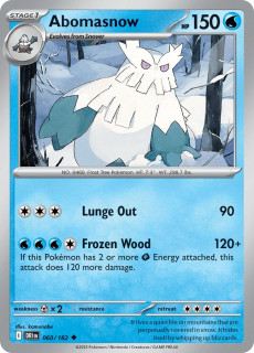 060/182 Abomasnow - Destined Rivals