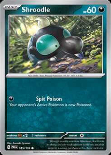 145/193 REVERSE HOLO Shroodle - Paldea Evolved