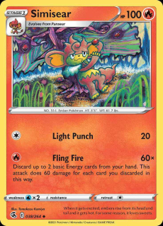 038/264 Simisear - Fusion Strike