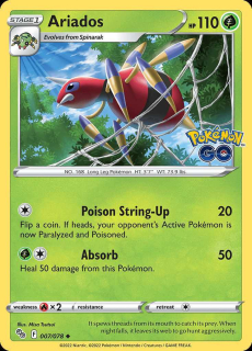 007/078 Ariados - Pokémon GO