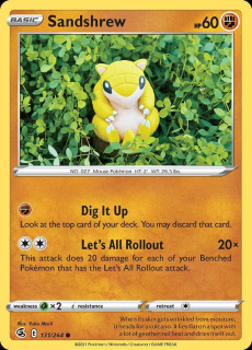 131/264 Sandshrew - Fusion Strike