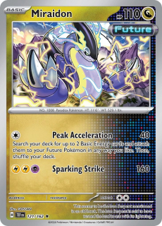 121/162 HOLO Miraidon - Temporal Forces