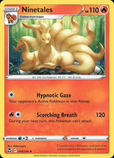 018/195 Ninetales - Silver Tempest