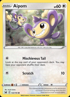 144/196 Aipom - Lost Origin