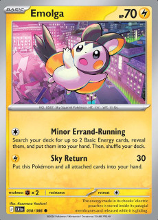 030/086 Emolga - Chaos Rising