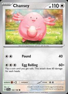 144/198 Chansey - Scarlet and Violet