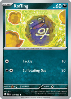 091/159 Koffing - Journey Together