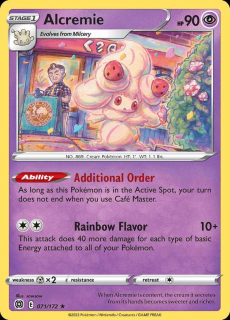 071/172 Alcremie - Brilliant Stars