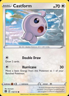 116/172 Castform - Brilliant Stars