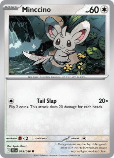 075/086 Minccino - Black Bolt
